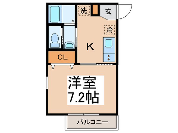 ルメール百草の物件間取画像